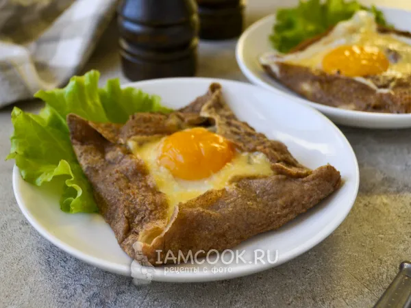 Фото блюда: Бретонские галеты (из гречневой муки)