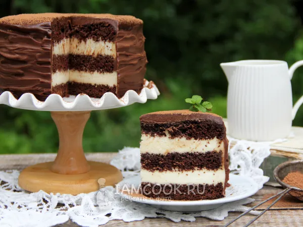 Фото блюда: Торт «Молочный ломтик»