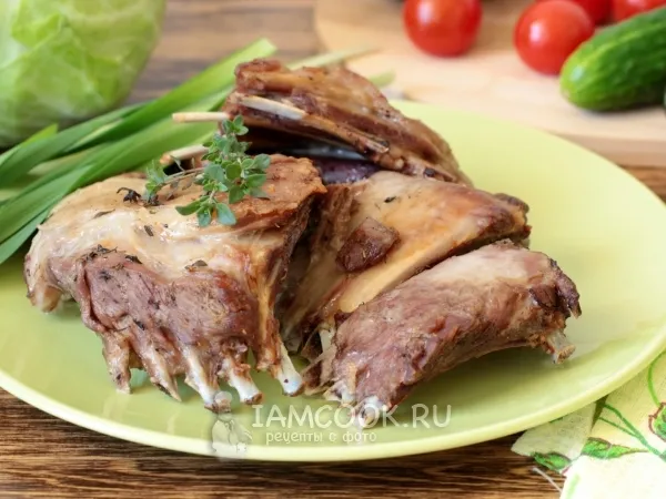 Фото блюда: Баранина запеченная в духовке