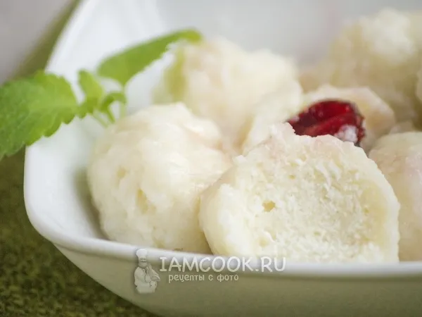 Фото готового блюда: Ленивые вареники без яиц