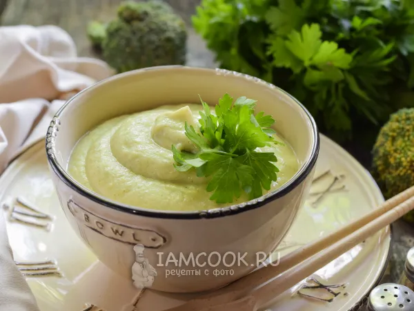 Фото блюда: Пюре из цветной капусты и брокколи