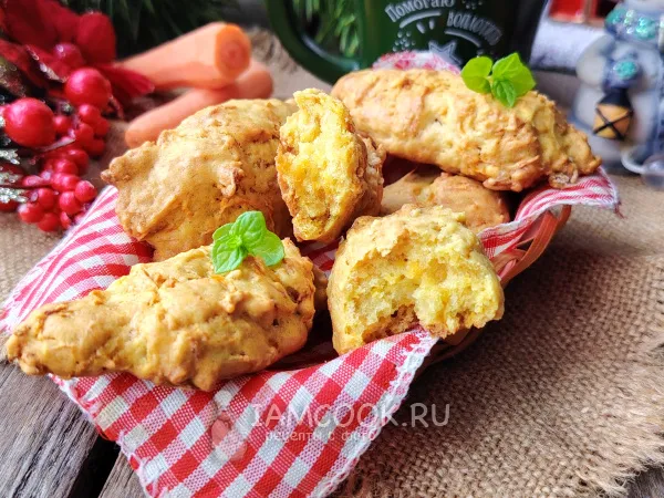 Фото готового блюда: Яблочно-морковные палочки (печенье)