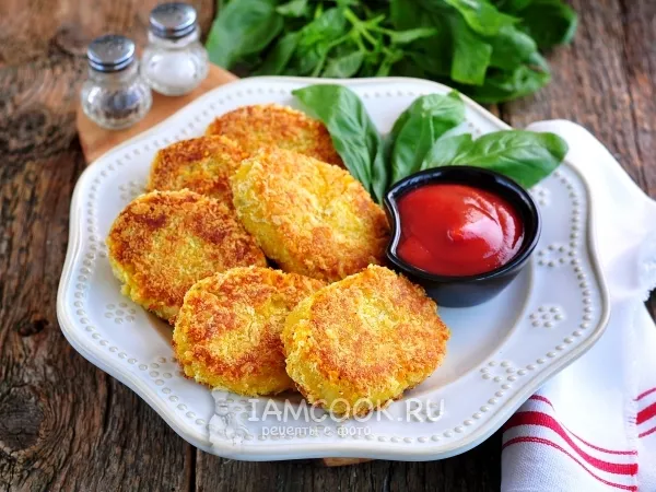 Фото готового блюда: Вегетарианские котлеты из нута