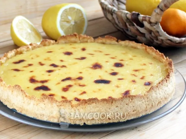 Фото готового блюда: Лимонный торт