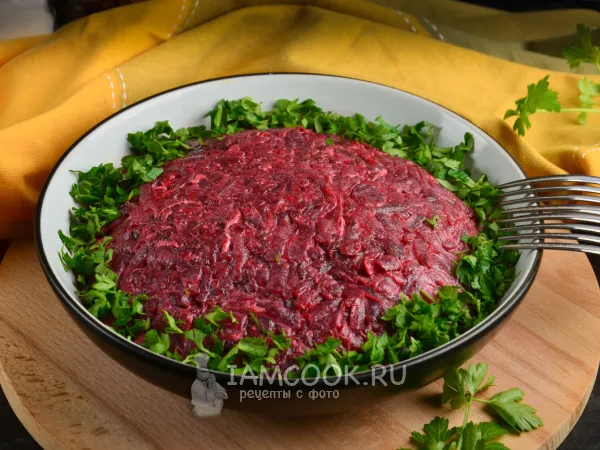 Фото готового блюда: Салат «Монгольская горка»