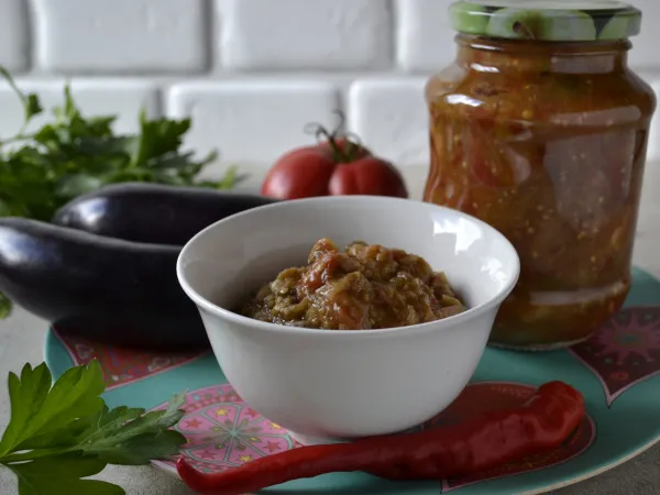 Фото блюда: Чатни из баклажанов на зиму