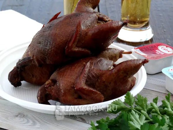 Фото блюда: Копченая перепелка