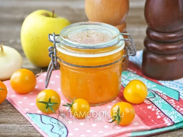 Фото блюда: Кетчуп из желтых помидоров на зиму