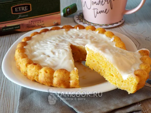 Фото блюда: Морковный пирог на сметане