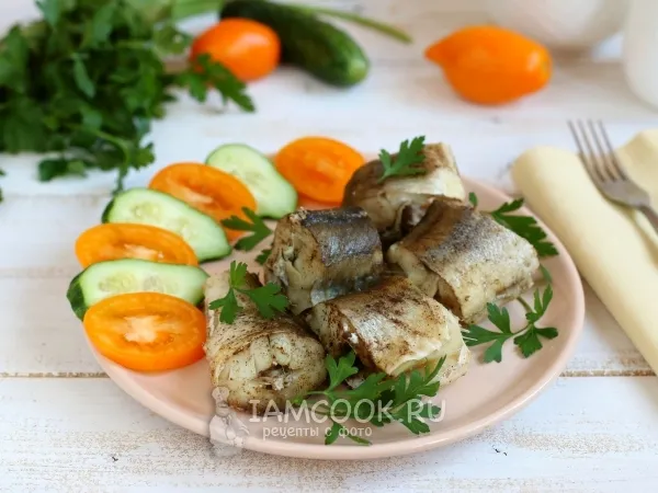 Фото блюда: Навага на пару