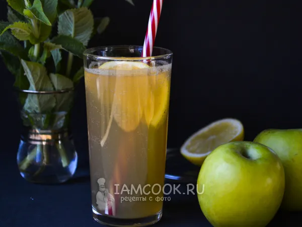 Фото блюда: Яблочный лимонад