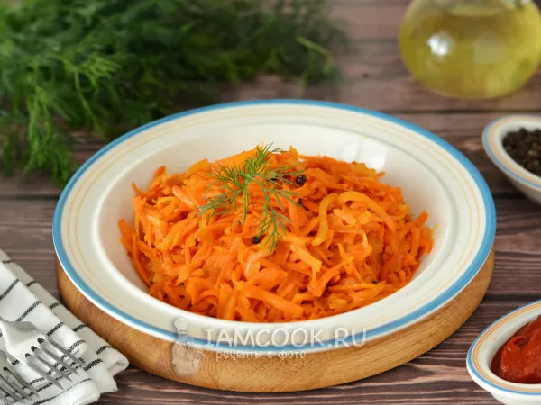 Фото блюда: Морковный маринад как в столовой