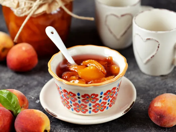 Фото блюда: Варенье из персиков Пятиминутка