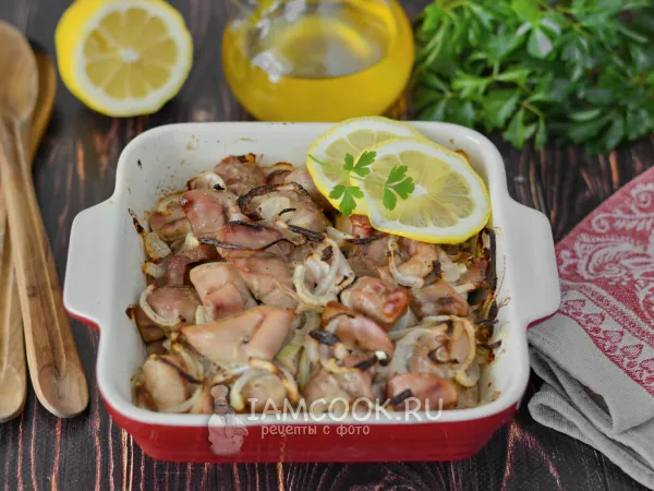 Фото блюда: Молоки лососевых рыб в духовке