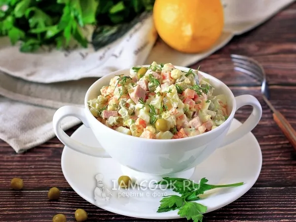 Фото блюда: «Оливье» без картошки