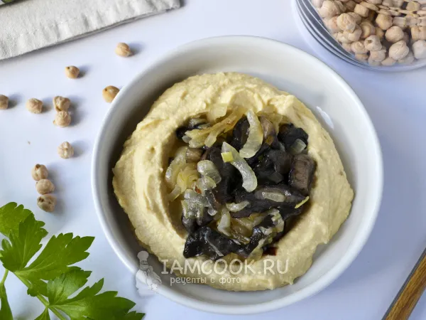 Фото блюда: Хумус с грибами