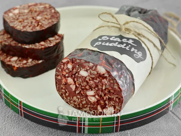 Фото блюда: Черный пудинг