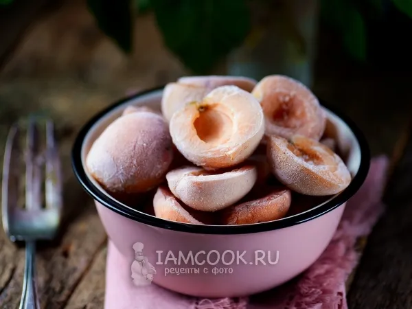 Фото блюда: Заморозка абрикосов на зиму