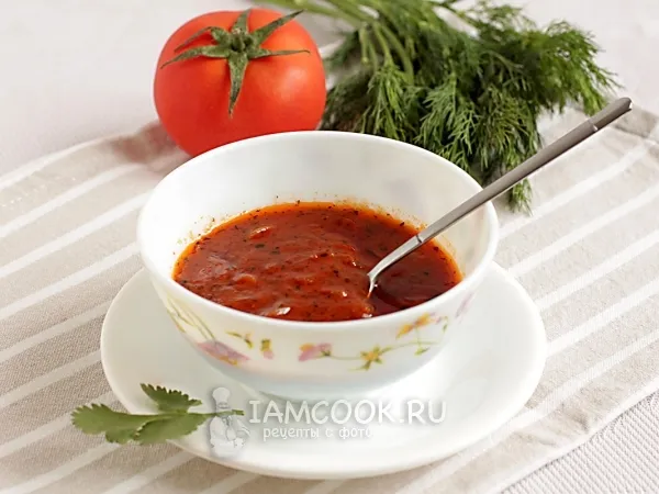 Фото готового блюда: Соус из томатной пасты