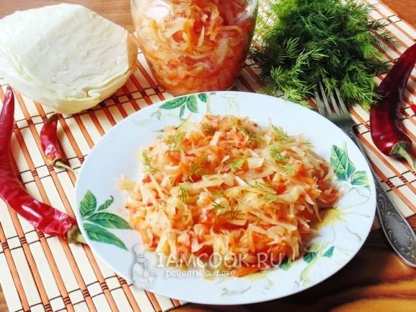 Фото блюда: Солянка из капусты на зиму