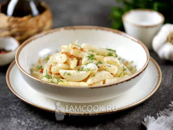 Фото блюда: Жареный дайкон