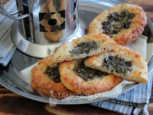 Фото готового блюда: Творожно-сырные лепешки ПП