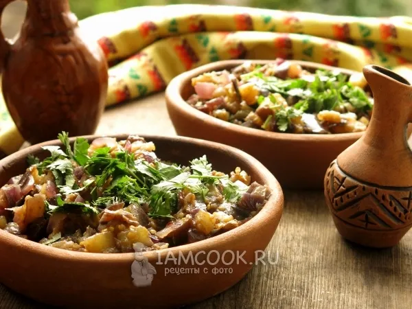 Фото блюда: Кучмачи из баклажанов