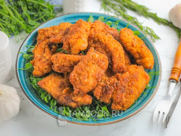 Фото блюда: Курица темпура
