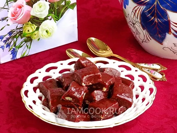 Фото готового блюда: Шоколадно-медовая карамель