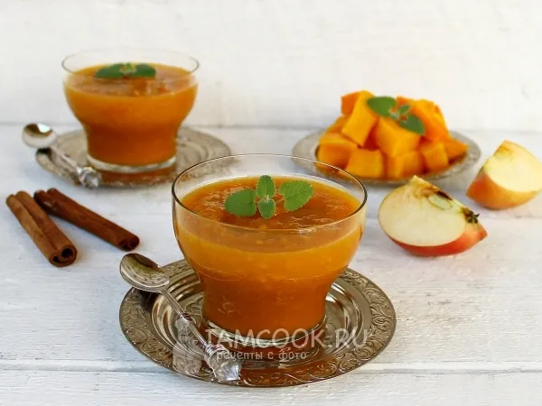 Фото блюда: Тыквенный смузи с яблоками