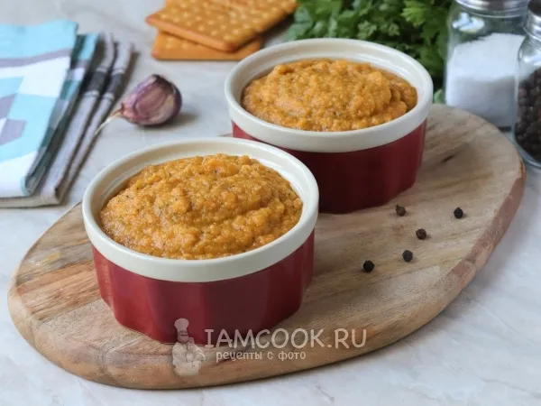 Фото блюда: Икра из замороженных кабачков