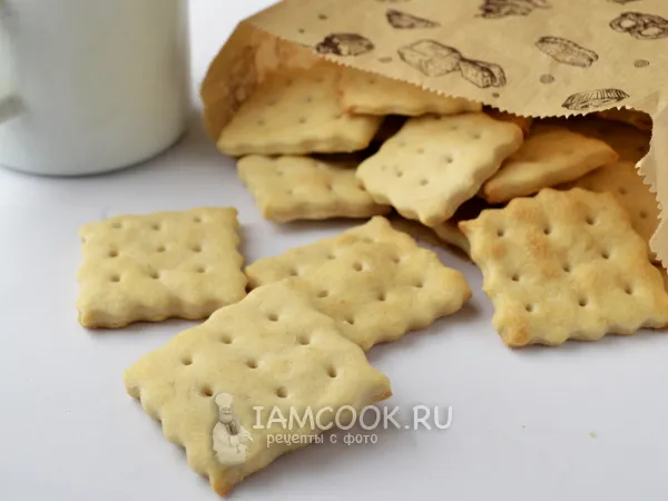 Фото готового блюда: Армейские галеты из обойной муки