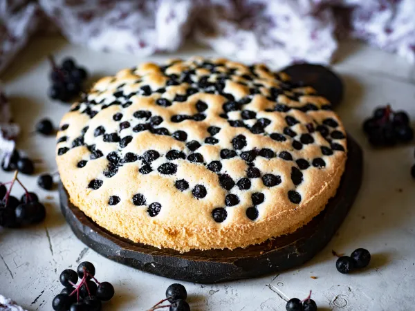 Фото блюда: Пирог с черноплодной рябиной