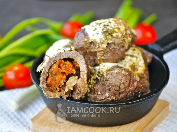 Фото готового блюда: Отбивные зразы из говядины