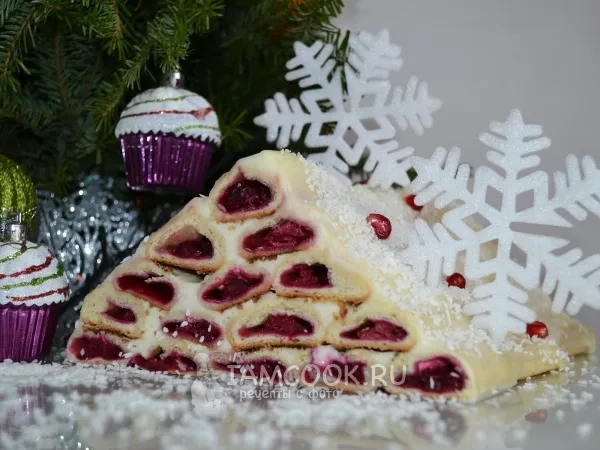 Фото блюда: Торт «Вишня в сугробе»