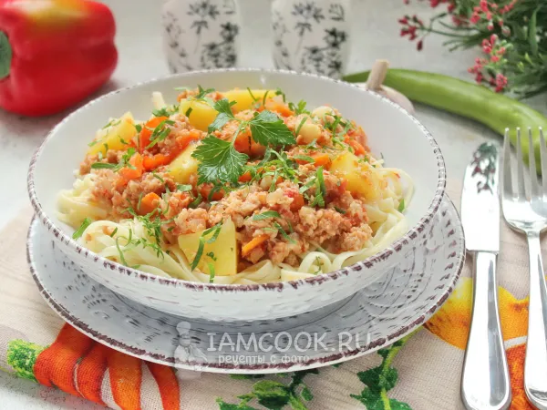 Фото блюда: Лагман по-русски