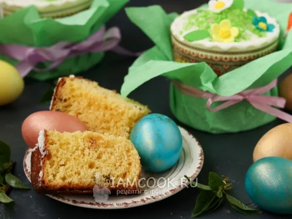 Фото готового блюда: Куличи «Экспресс-метод»