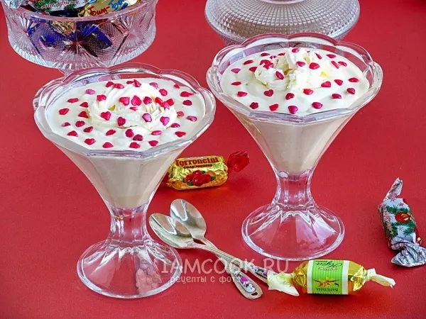 Фото готового блюда: Медовый мусс