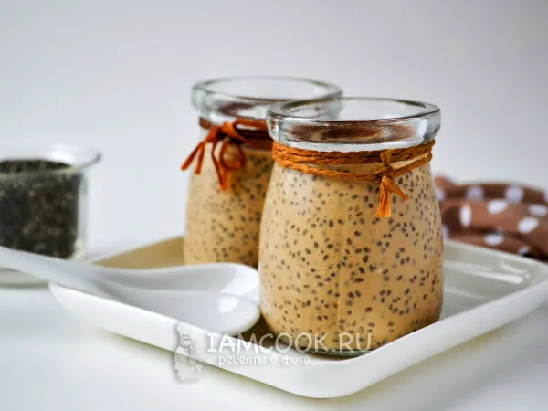 Фото блюда: Чиа пудинг тирамису