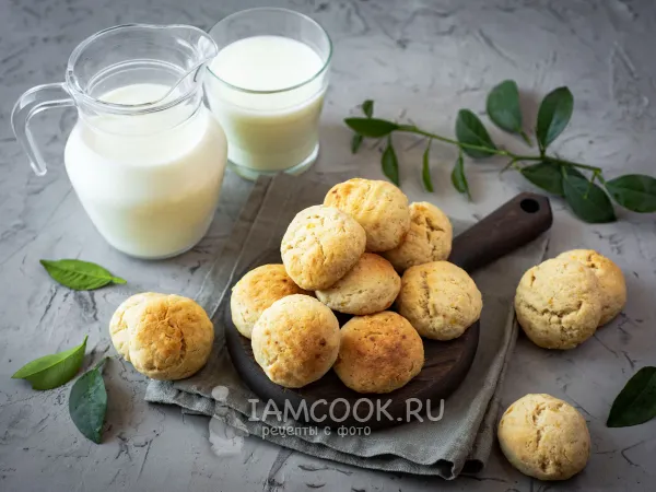 Фото готового блюда: Постное банановое печенье