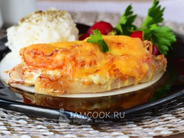 Фото готового блюда: Мясо по-французски без картошки