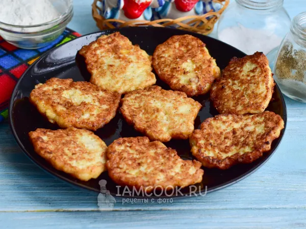 Фото блюда: Оладьи из куриного фарша и цветной капусты