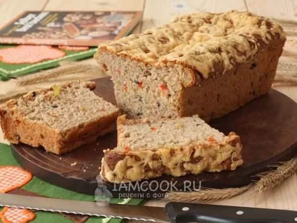 Фото готового блюда: Хлеб-пицца