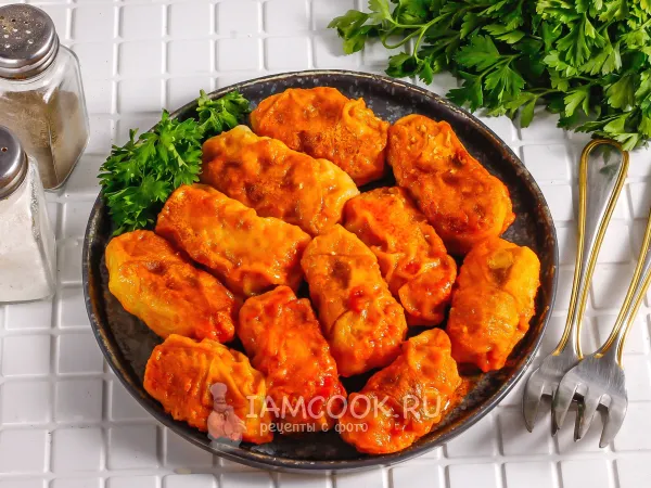 Фото готового блюда: «Голубцы» в тесте