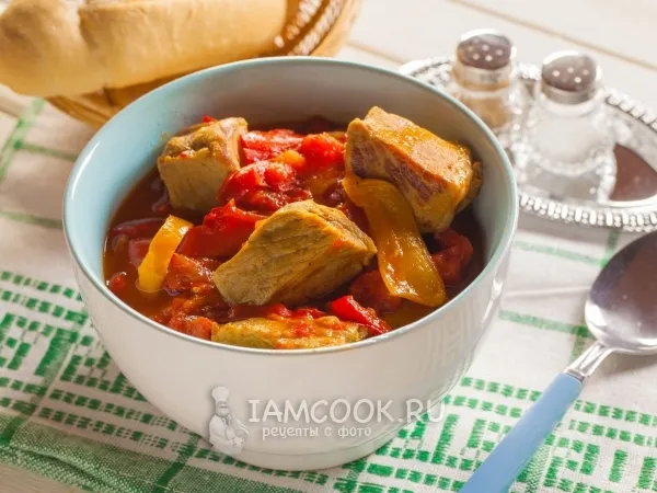 Фото блюда: Гуляш из телятины