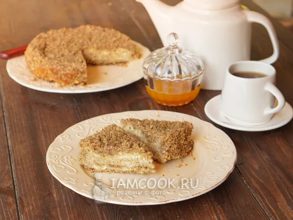 Фото блюда: ПП сметанник (с овсяными хлопьями)