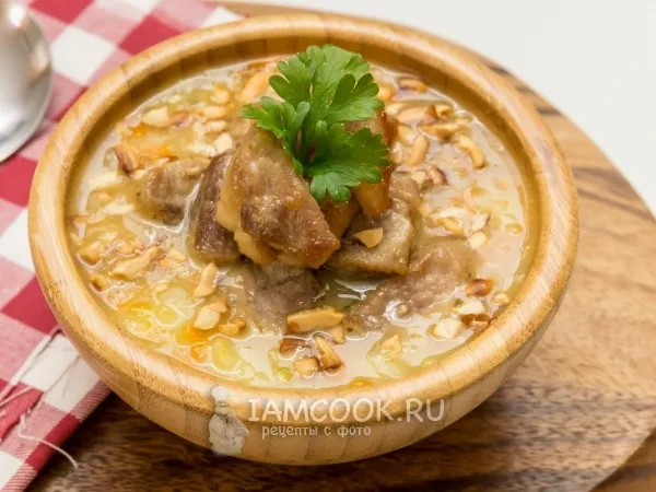Фото блюда: Гороховый суп со свининой