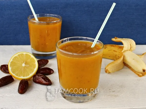 Фото блюда: Тыквенный смузи с финиками