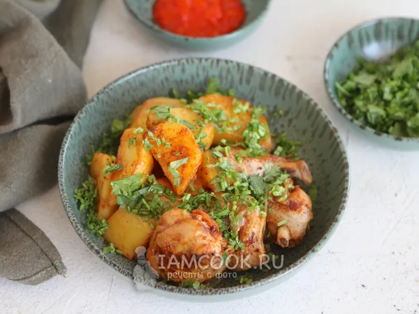 Фото блюда: Оджахури с курицей