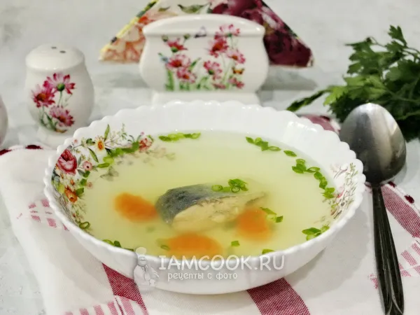 Фото блюда: Бульон из горбуши